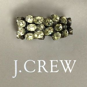 J.Crew Crystal Winged Bracelet in Parisian Yellow